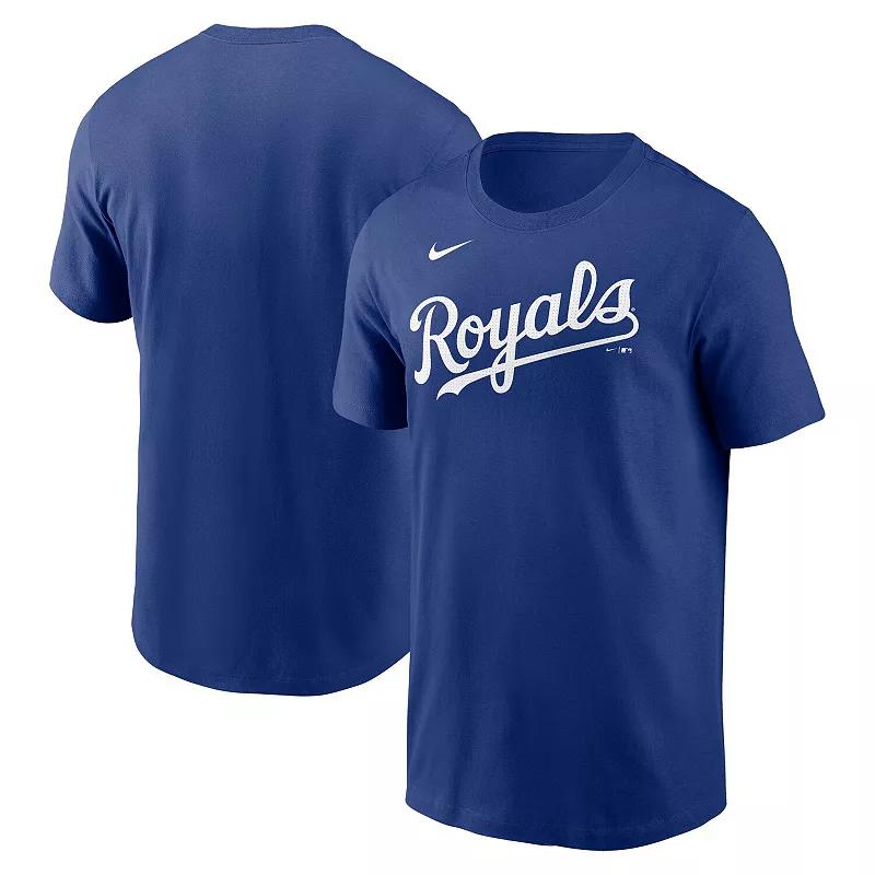 New York Giants Team Outline Essential T-Shirt Nike Men's NFL T-Shirt Product Image