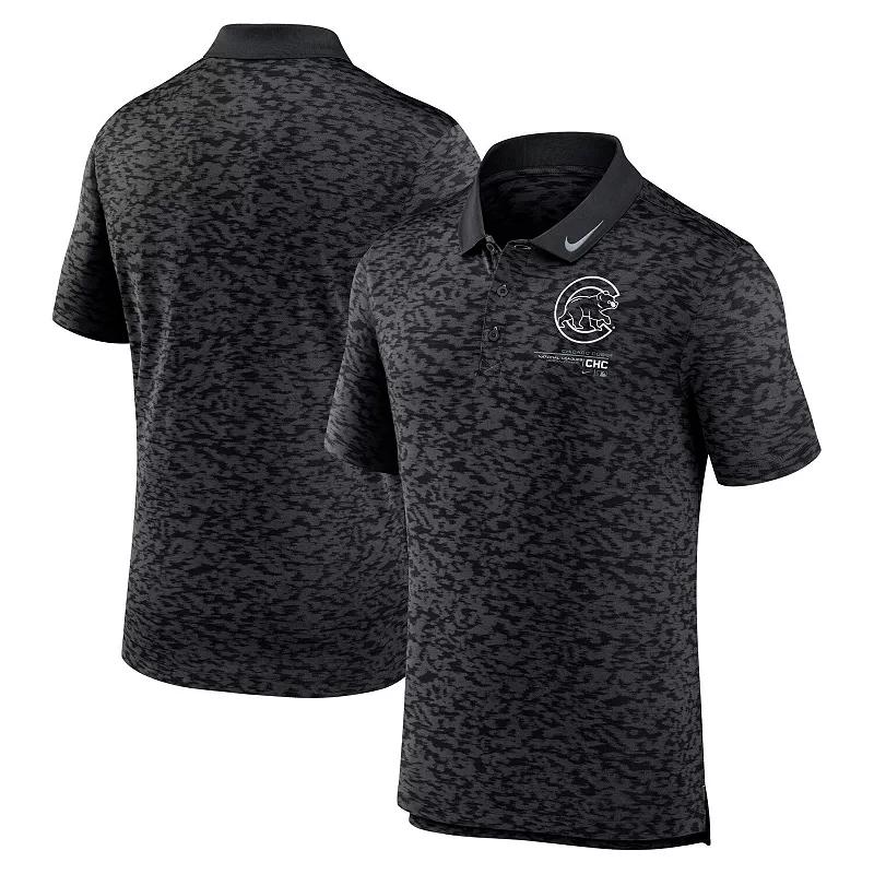 Men's Nike Black Pittsburgh Pirates Next Level Polo,  Product Image