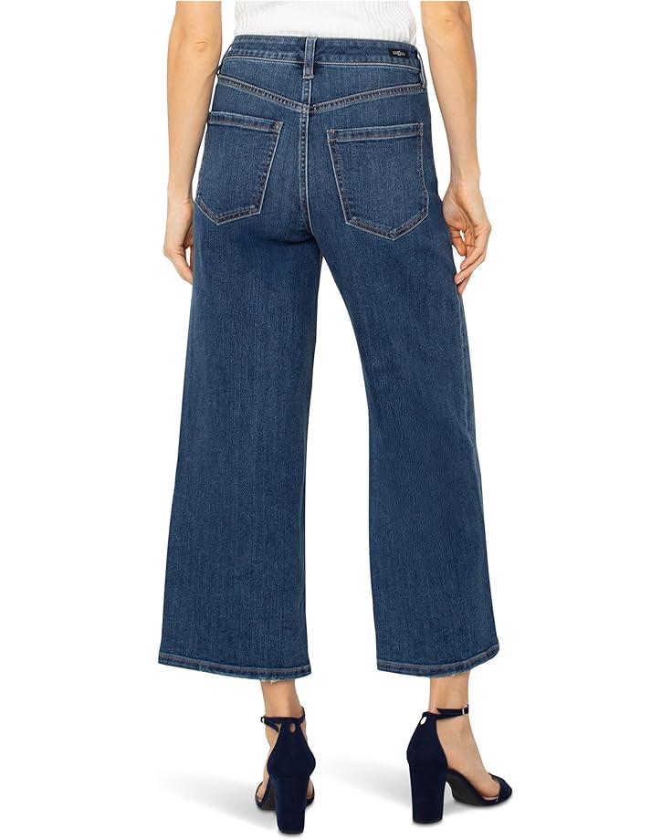Petite Stride High-Rise Crop Wide Jeans Product Image