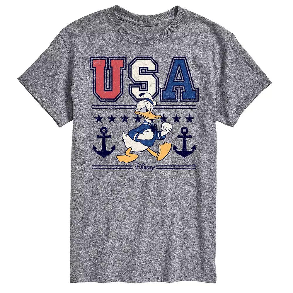 Disney's Donald Duck Men's USA Naval Graphic Tee,  Product Image