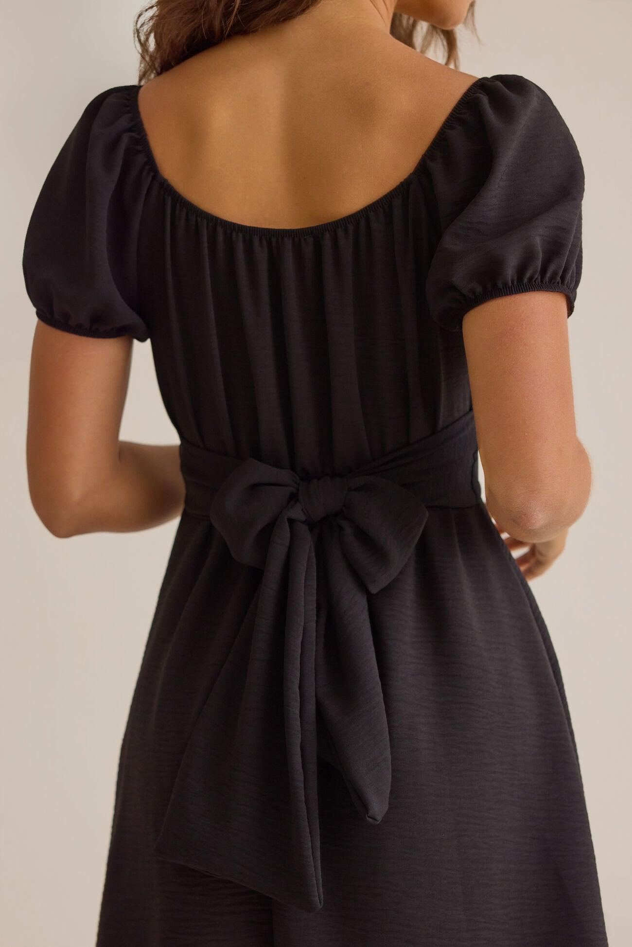 Delilah Crossover Mini Dress Product Image