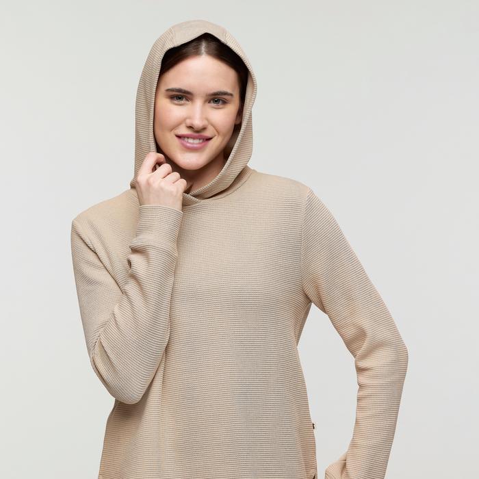 Atajo Long-Sleeve Waffle Hoodie - Women's Product Image