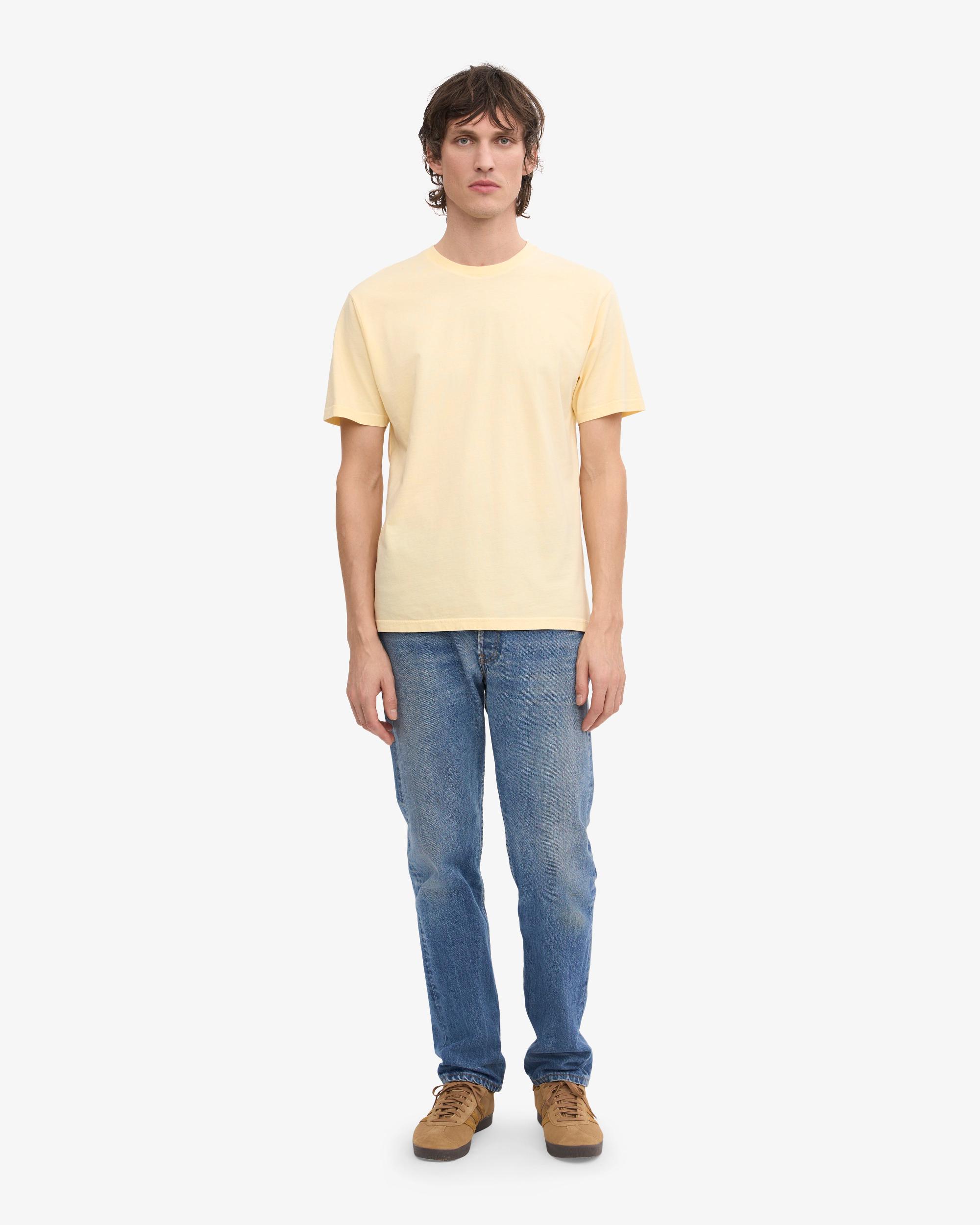 Classic Organic Tee - Soft Yellow Product Image