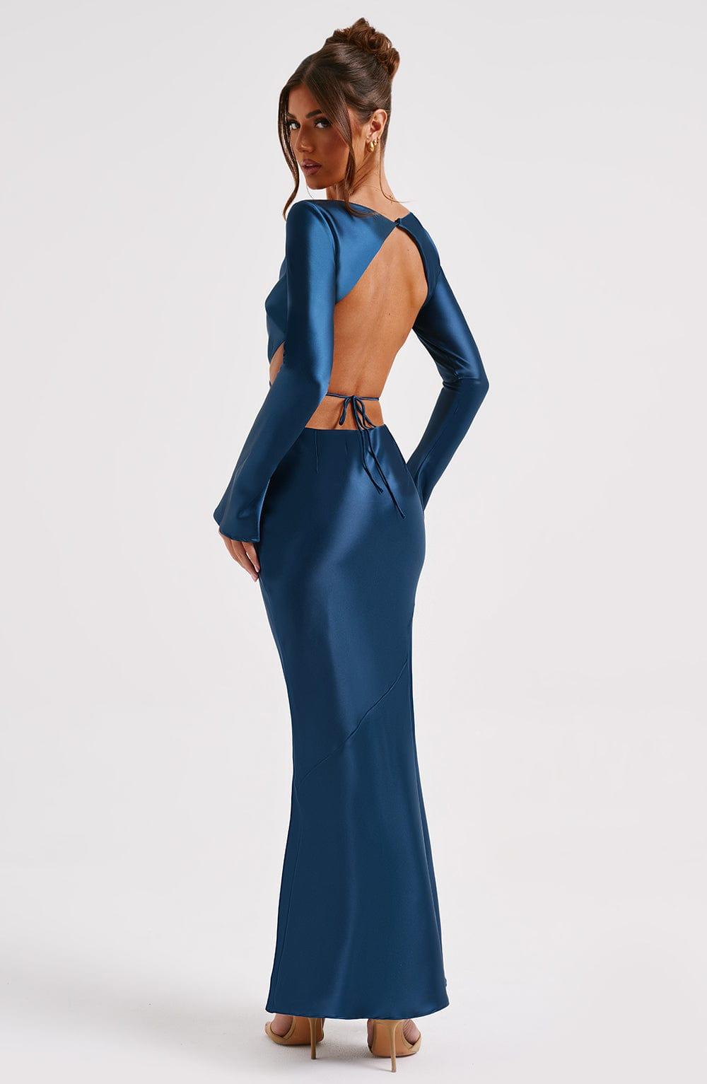 Rafi Maxi Dress - Teal Product Image