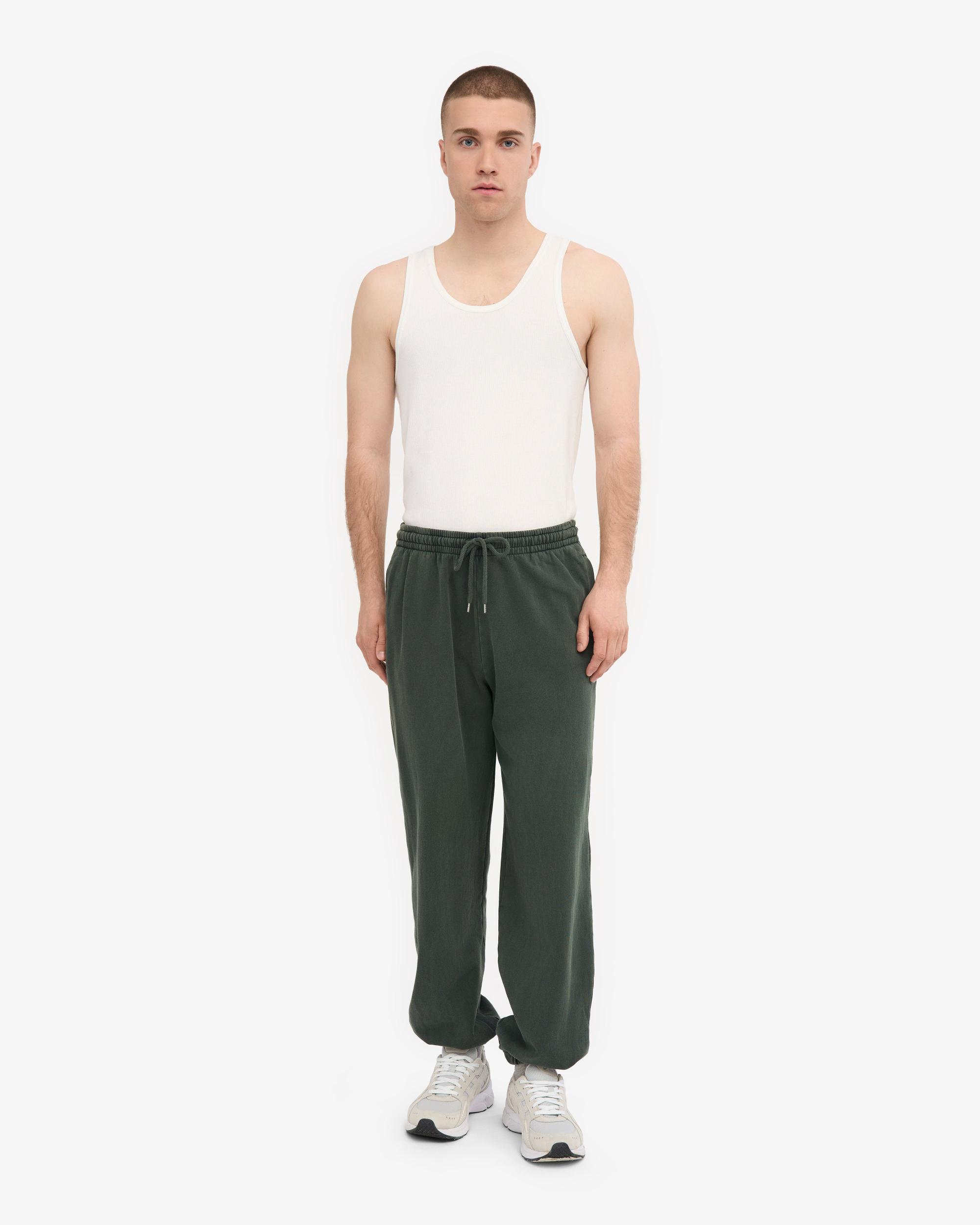 Organic Relaxed Sweatpants - Scarlet Red Product Image