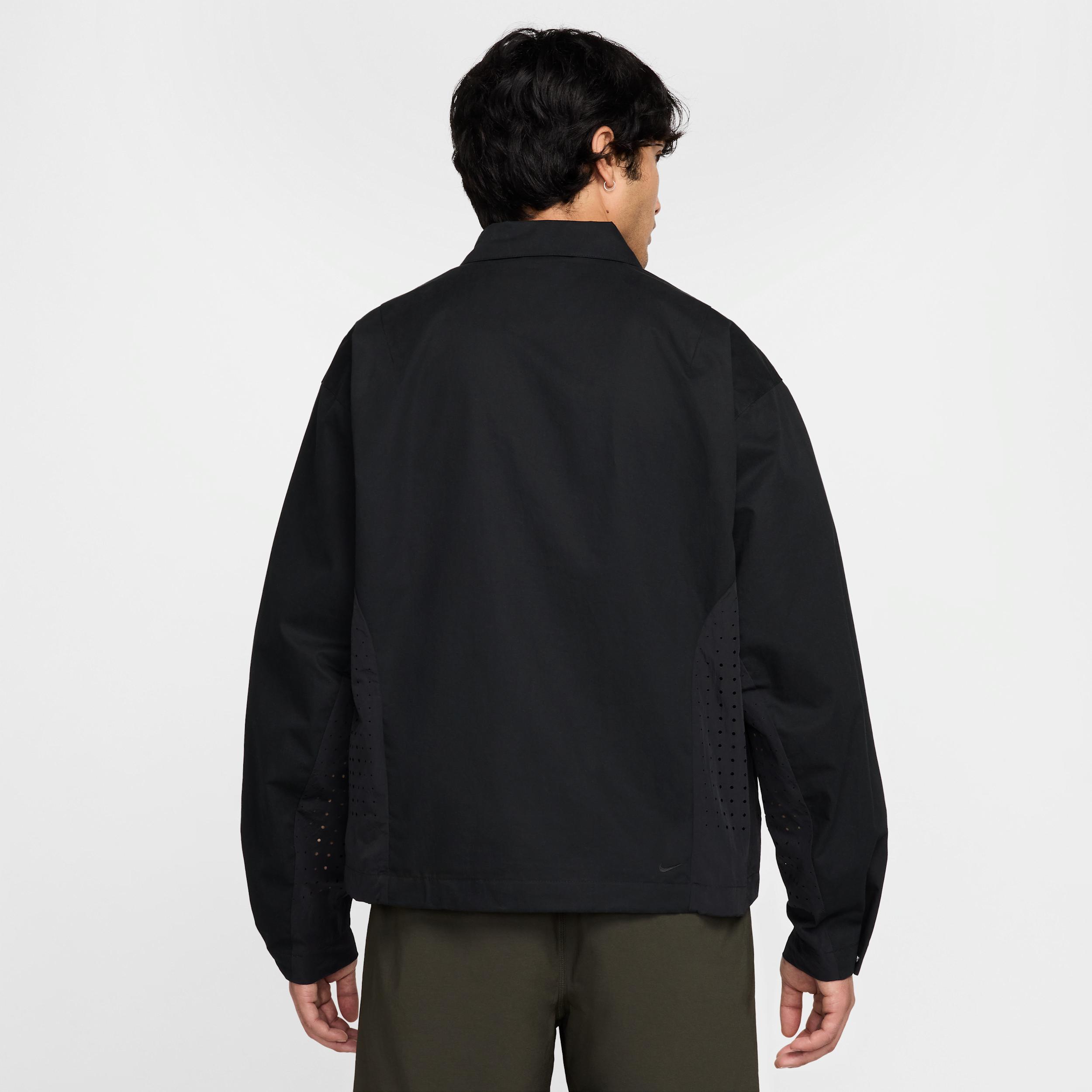 Mens Nike Sportswear Tech Button-Down Top | HJ2936-480 Product Image