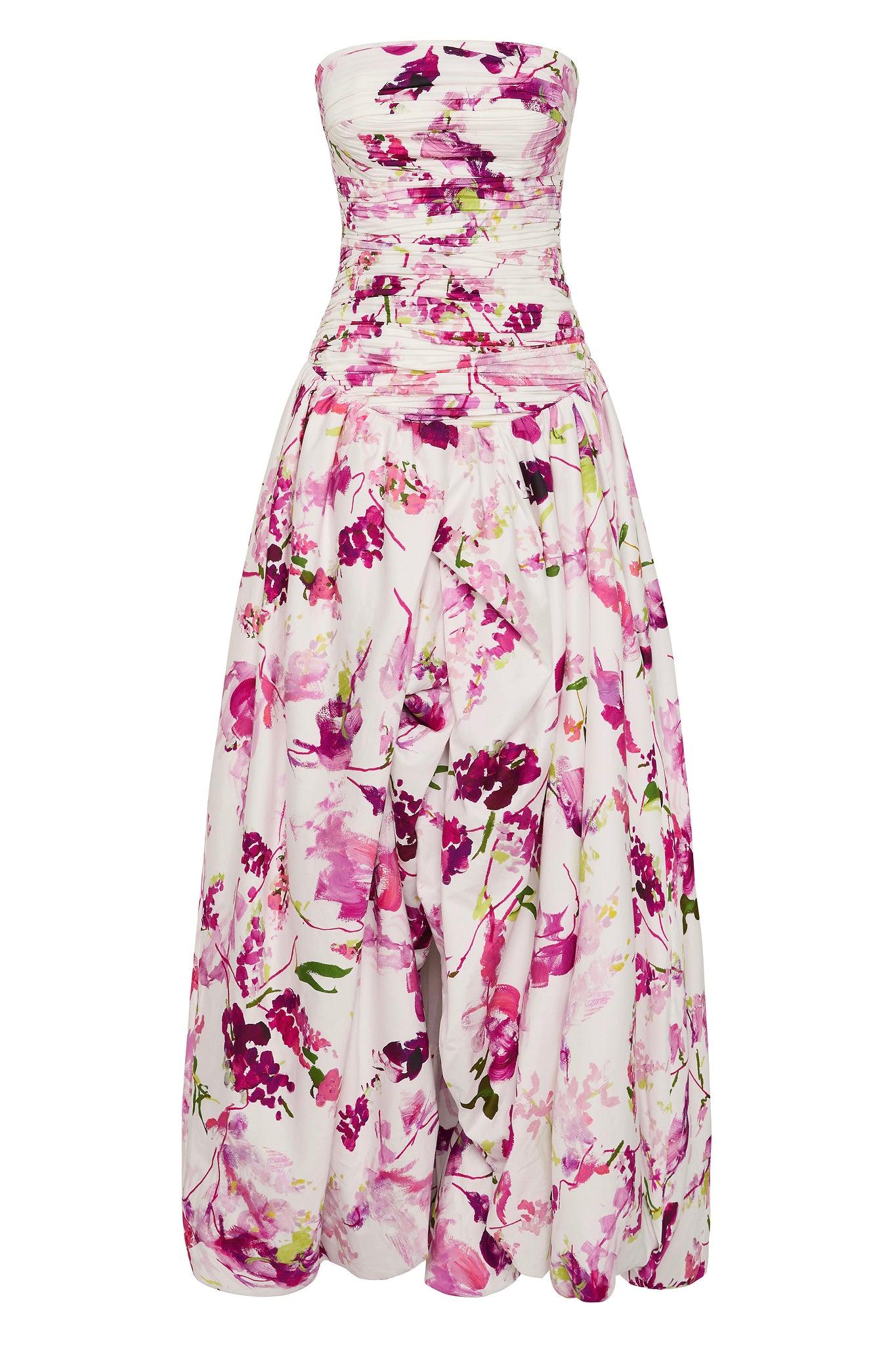 Violette Bubble Hem Mini Dress Product Image