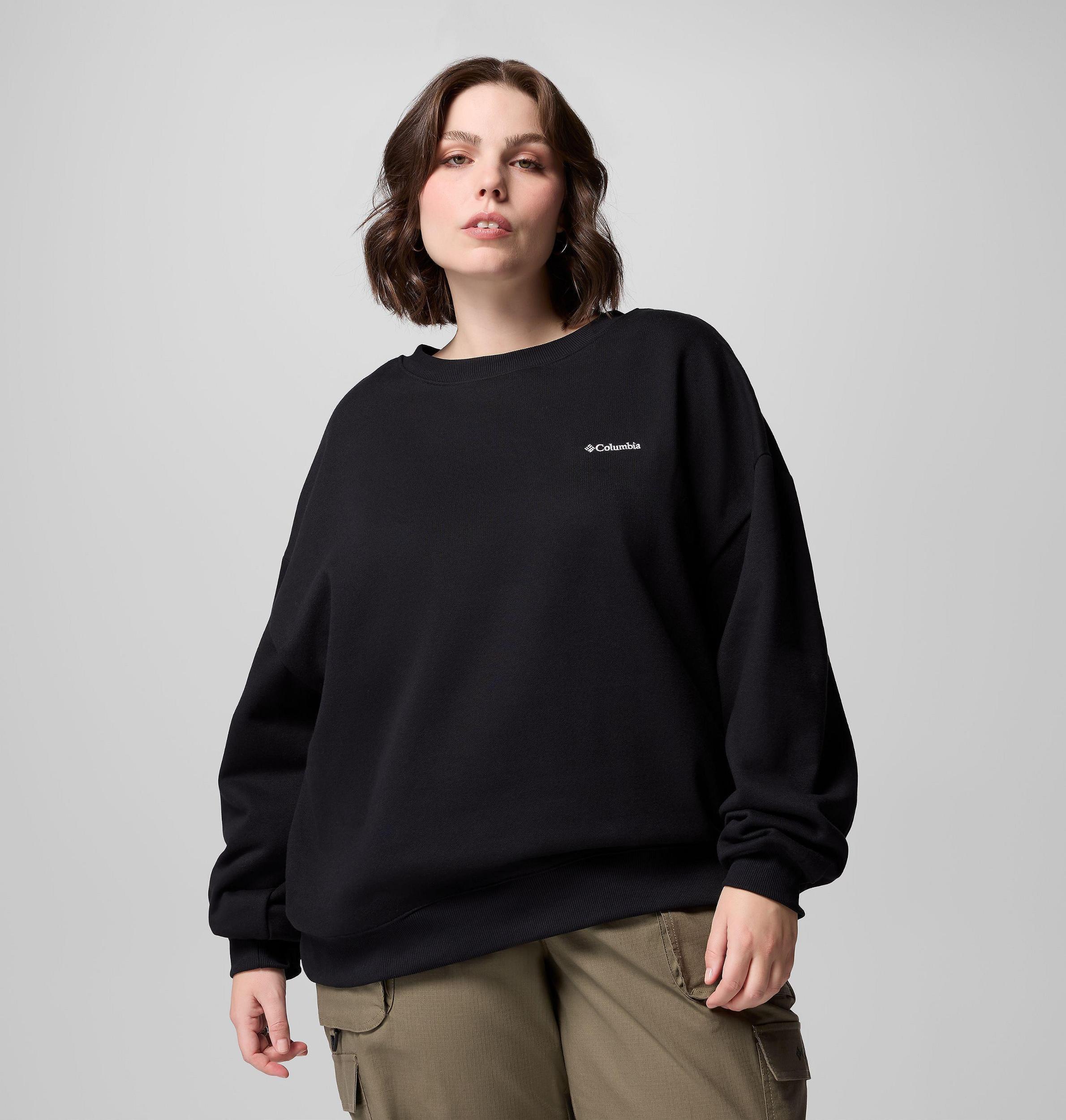 Columbia Womens Aldermore Crew Shirt - Plus Size- Product Image