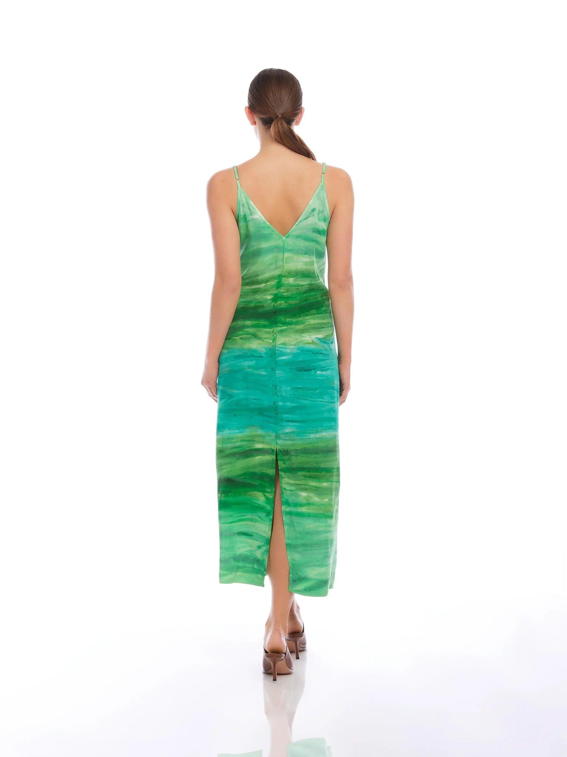 Jade Maxi Dress in Tie-Dye Product Image