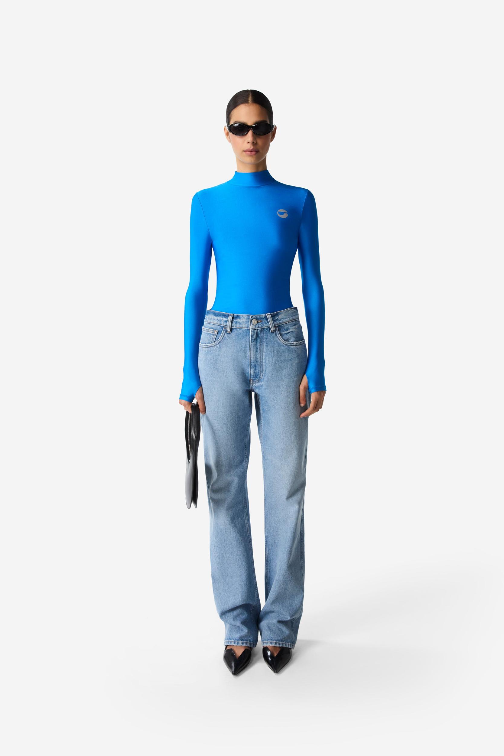 Tight High Neck Top Product Image