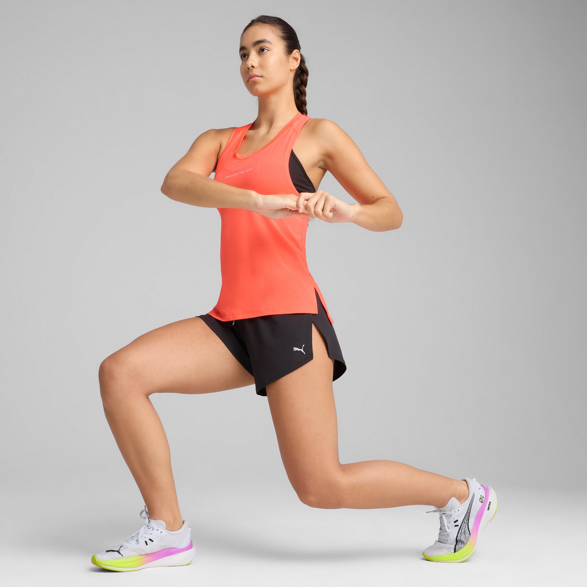 RUN GRAPHIC Women's Mesh Singlet Product Image