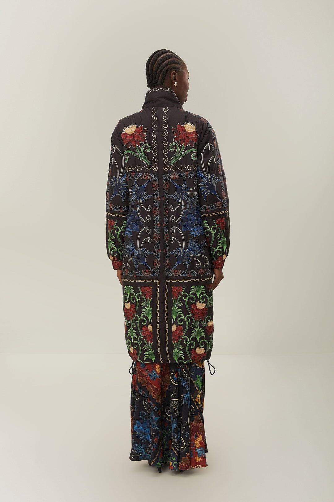 Reversible Flowing Beauty Puffer Jacket Product Image