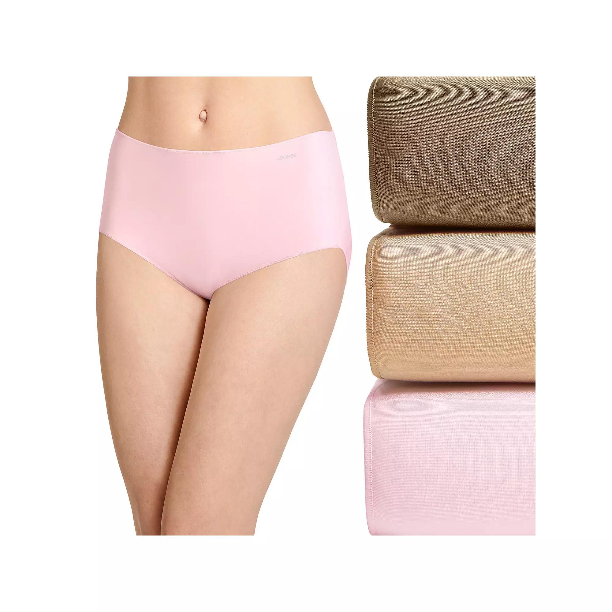 Women's Jockey® No Panty Line Promise® 3-Pack Hip Brief Panty Set 1772,  Product Image