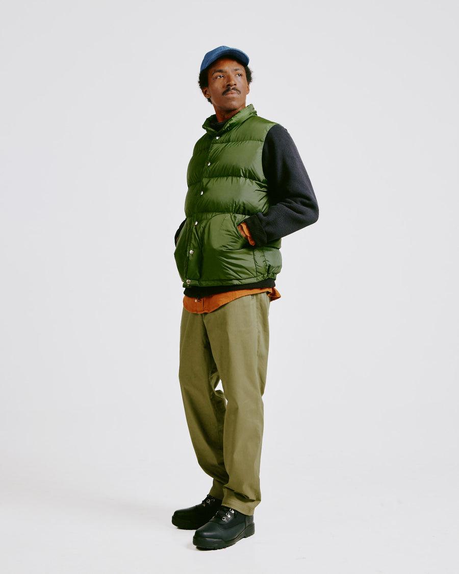 Batten-Down Vest V.2 / Olive Product Image