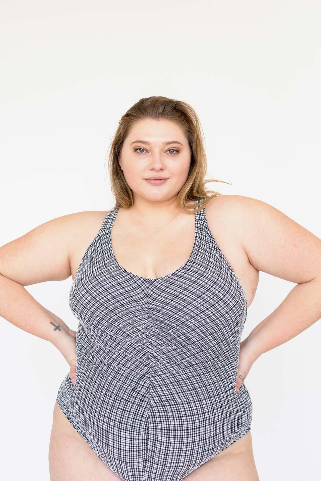 Porto Suit - Graphic Gingham Product Image