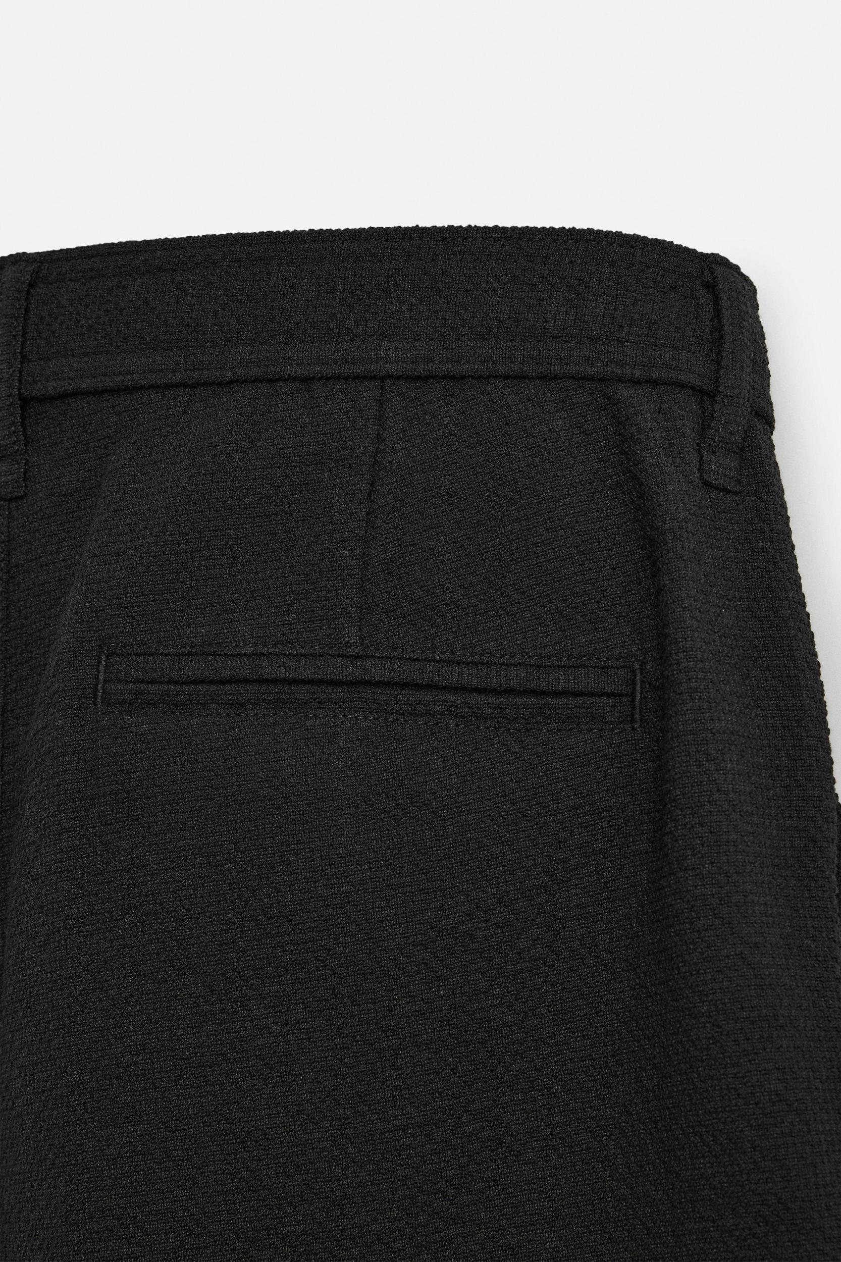 TEXTURED REGULAR FIT SHORTS Product Image