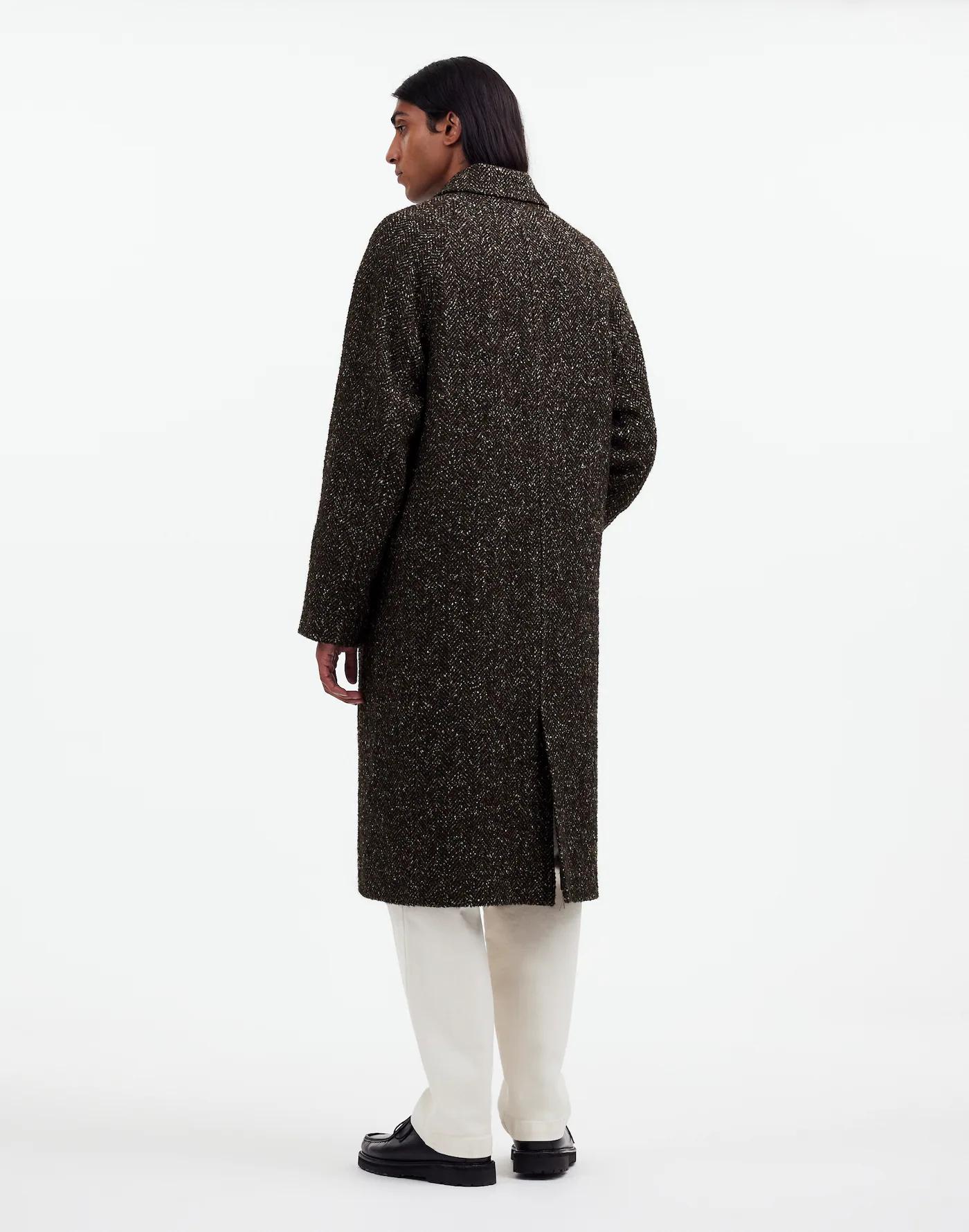 Raglan-Sleeve Topcoat in Italian Fabric Product Image