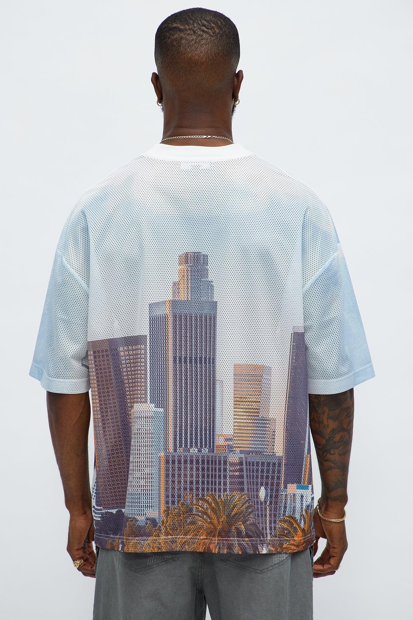Regular Fit Los Angeles Tshirt - Multi Color Male Product Image