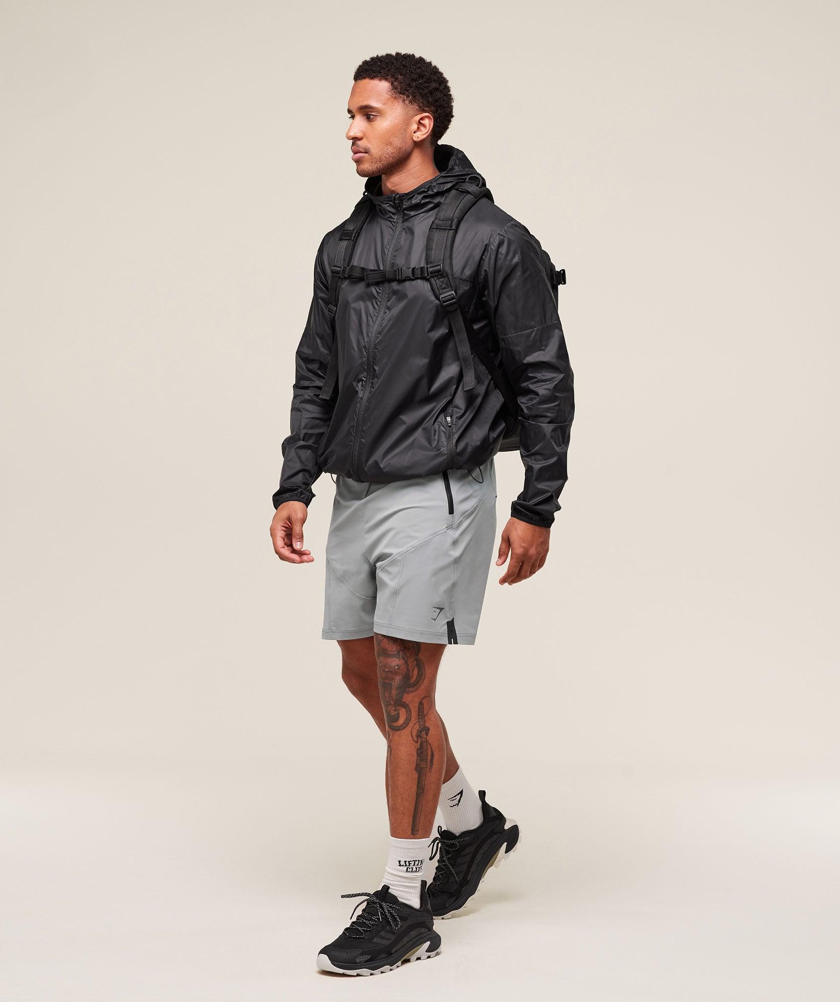 Gymshark Tactical 6" Short - Smokey Grey Male Product Image