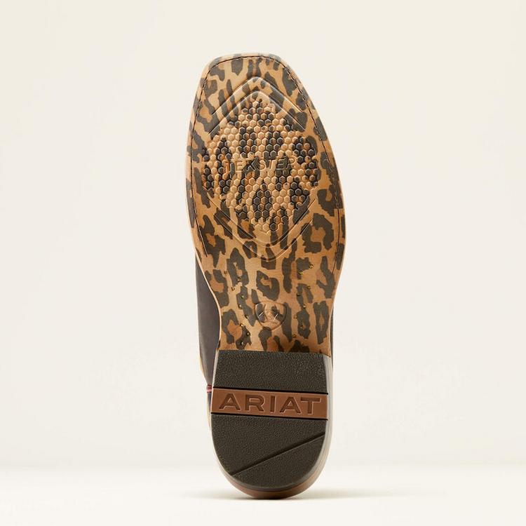 SALE Ariat® Ladies' Futurity Rodeo Quincy Toffee/Rose Cutter Toe Boots Product Image