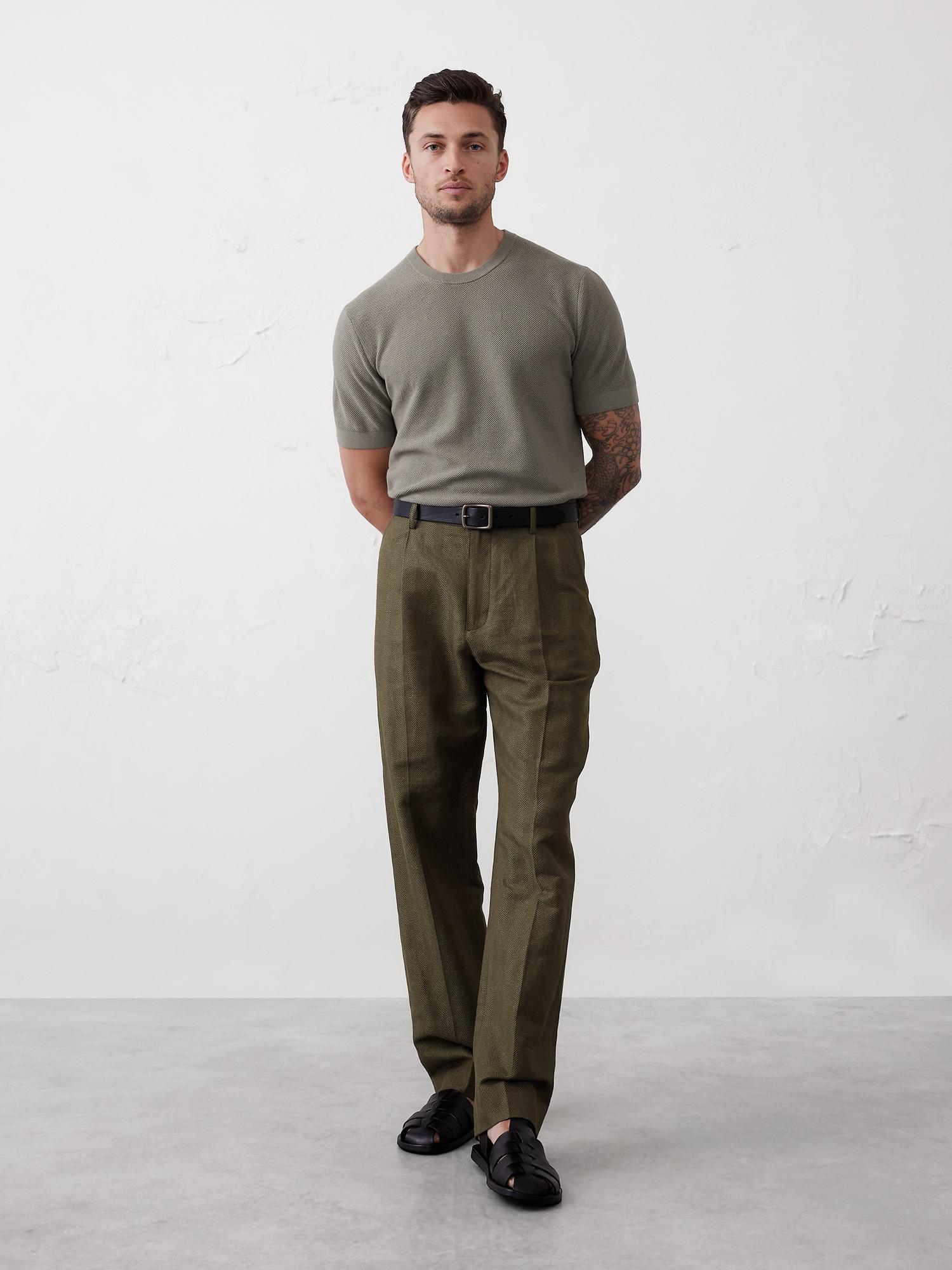 Harbor Linen-Blend Wide-Leg Pant Product Image