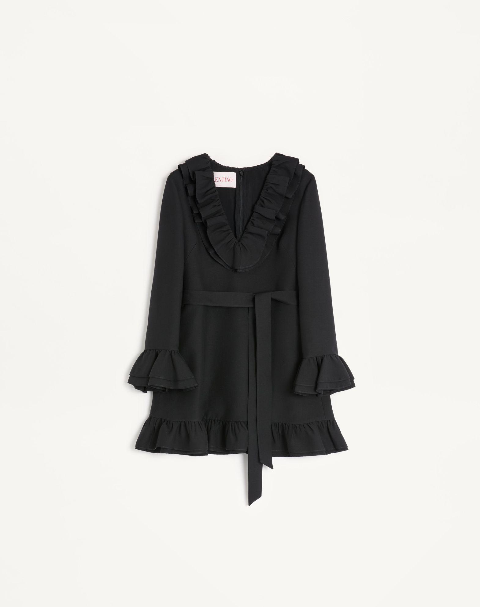 Crepe Couture Short Dress  Product Image