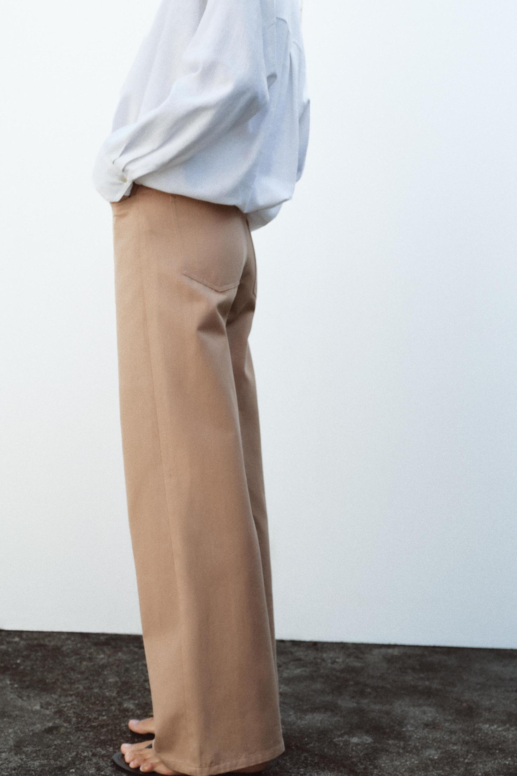 HIGH WAIST WIDE LEG PANTS Product Image