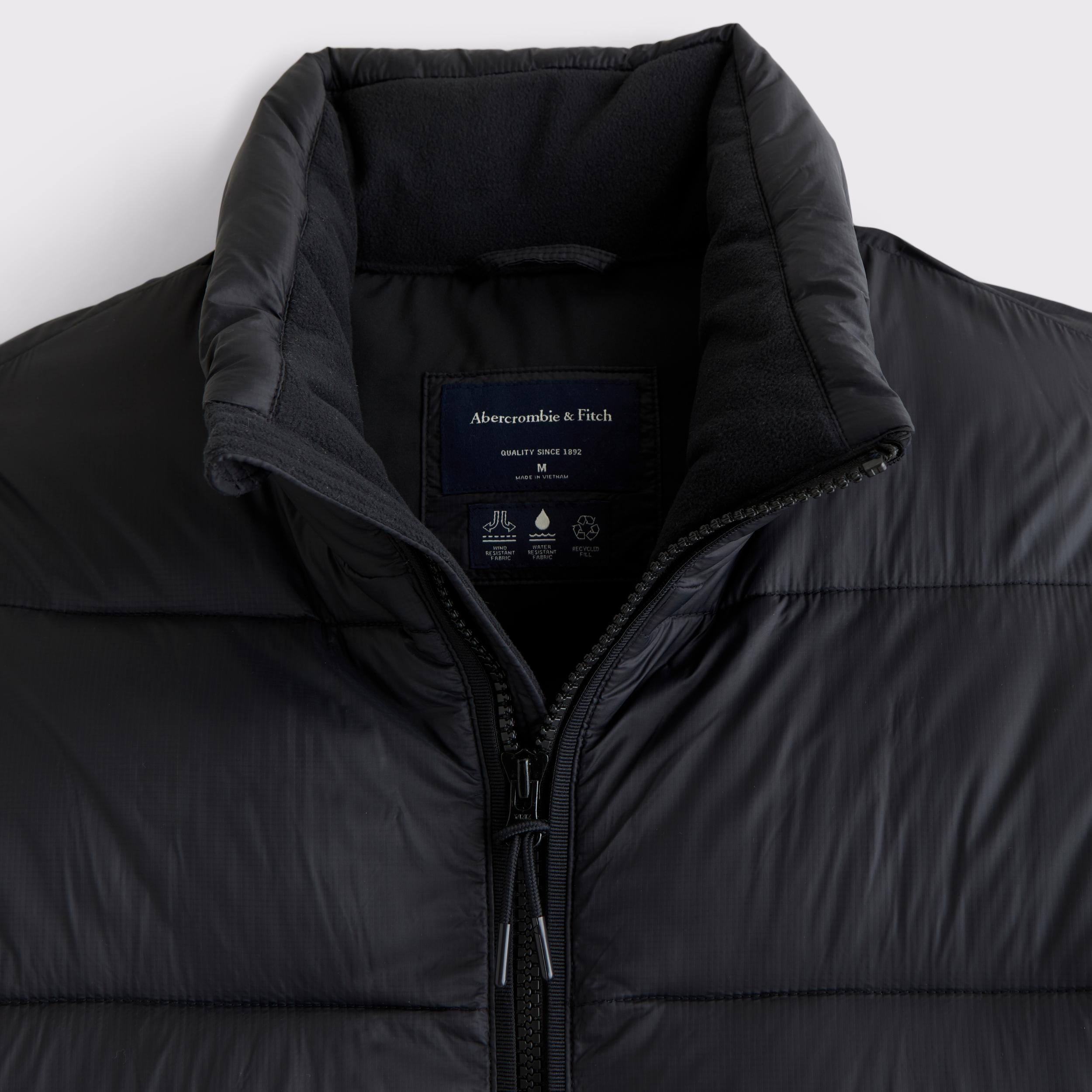 Mockneck Zip Puffer Product Image