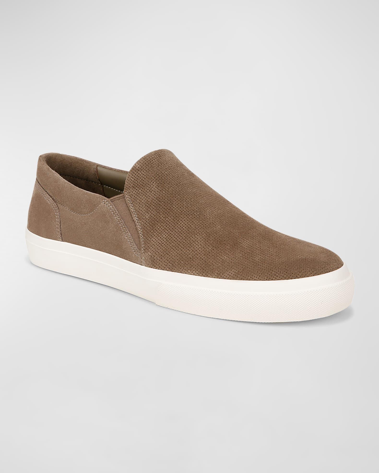 Men's Fletcher Suede Slip-On Sneakers Product Image