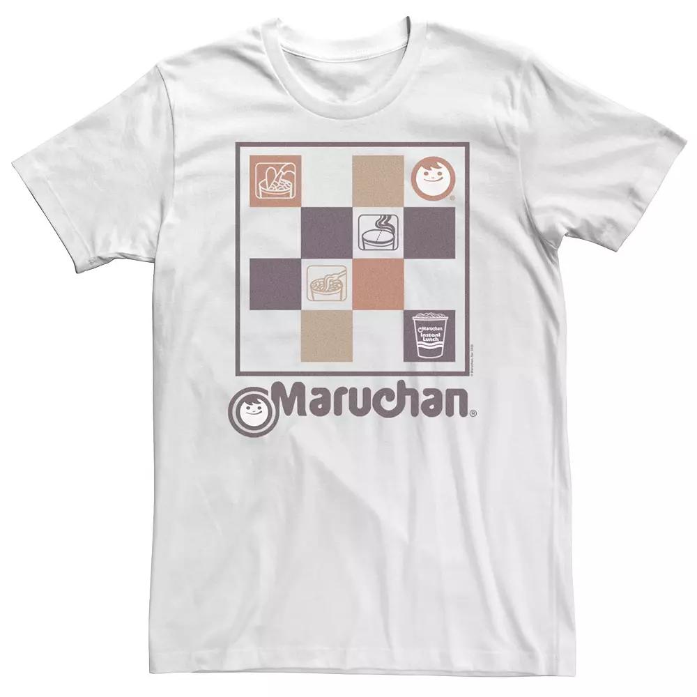 Big & Tall Maruchan Checkered Board Icon Tee, Men's,  Product Image
