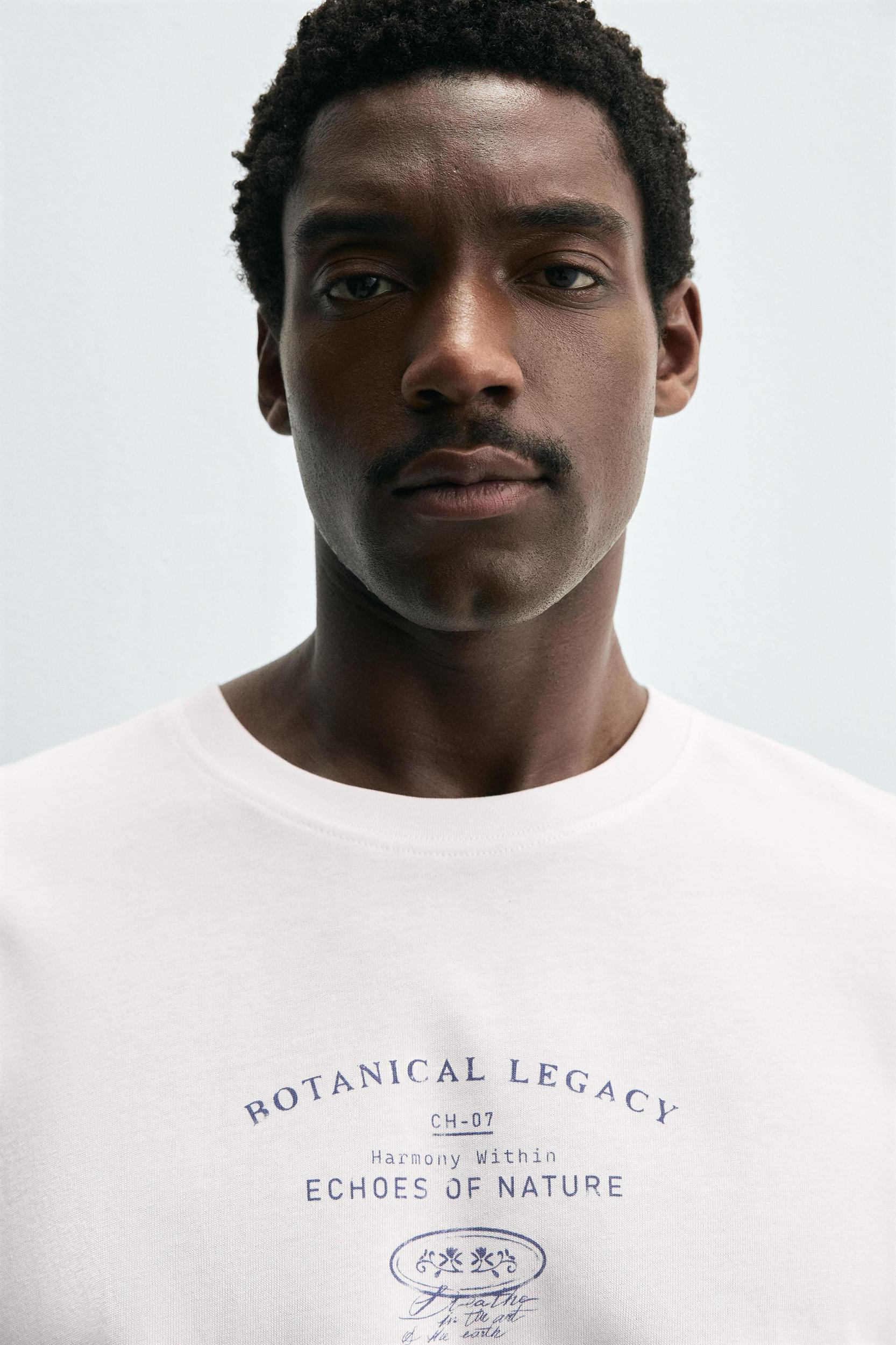 TEXT PRINT T-SHIRT Product Image