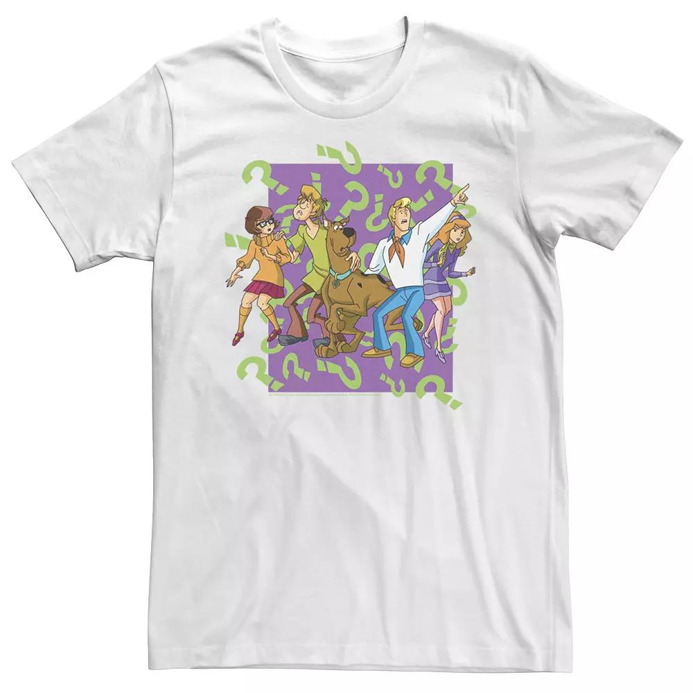 Men's Scooby-Doo Mystery Gang Confused Portrait Tee,  Product Image