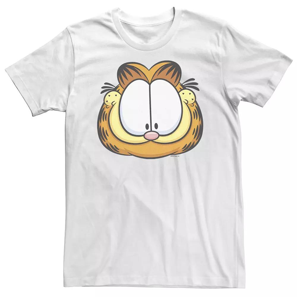 Big & Tall Garfield Big Head Portrait Tee, Men's,  Product Image