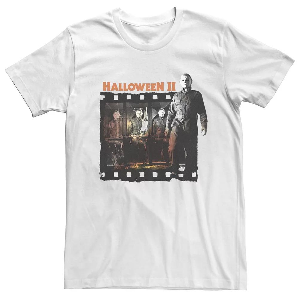 Men's Halloween 2 Michael Myers Film Strip Collage Tee,  Product Image