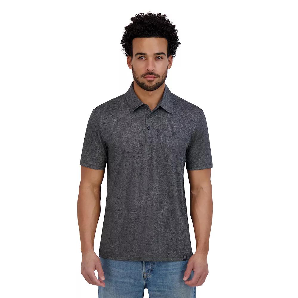 Men's ZeroXposur Lightweight Stretch Polo, Size: XL, Black Product Image