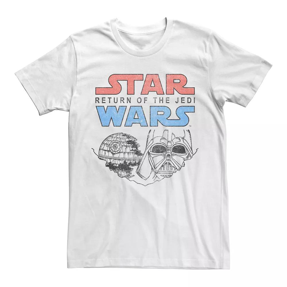 Men's Star Wars Return Of The Jedi Sketched Outline Graphic Tee,  Product Image