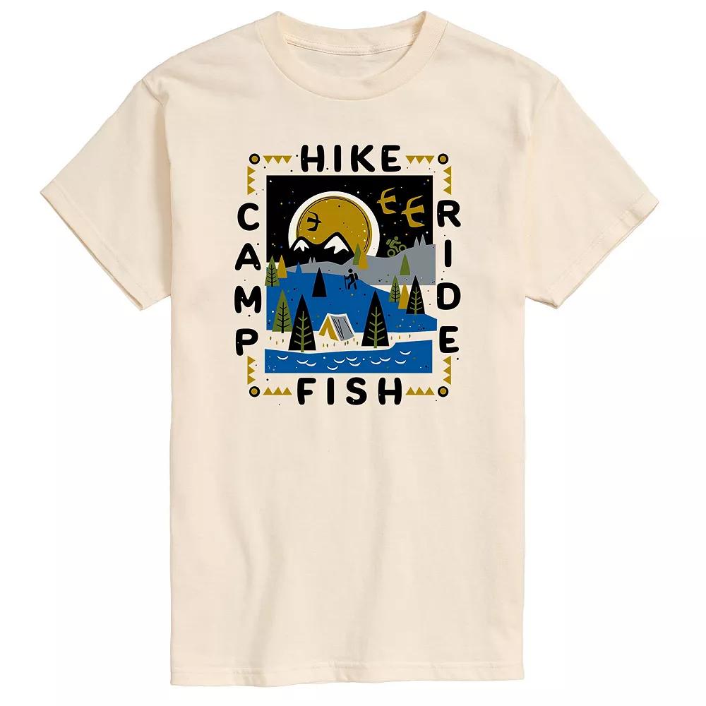 Men's Hike Camp Fish Ride Tee,  Product Image