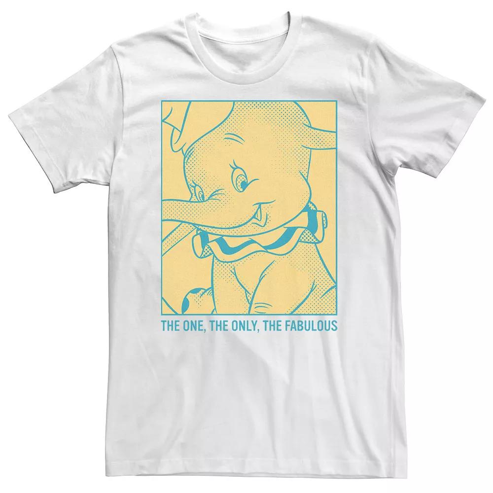 Big & Tall Disney Dumbo The One The Only The Fabulous Retro Poster Tee, Men's,  Product Image