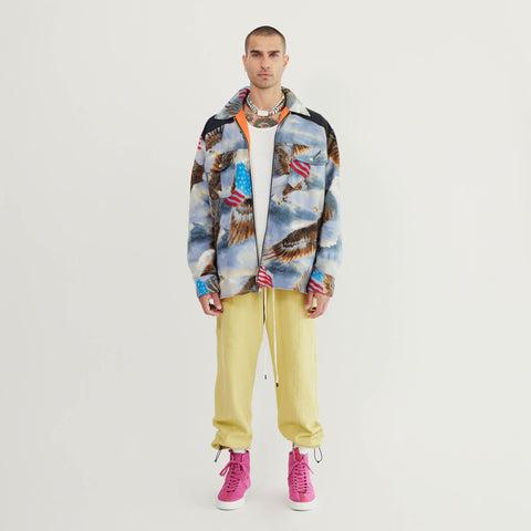 M93 shirt jacket / bold eagle + black Product Image