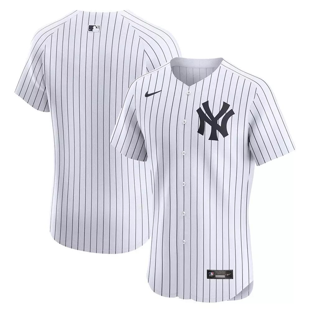 Men's Nike White New York Yankees Home Elite Jersey,  Product Image