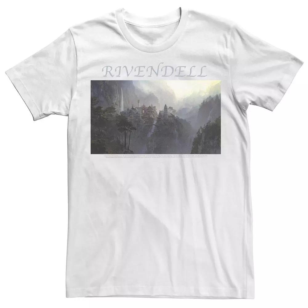 Men's The Lord Of The Rings Rivendell Poster Tee,  Product Image