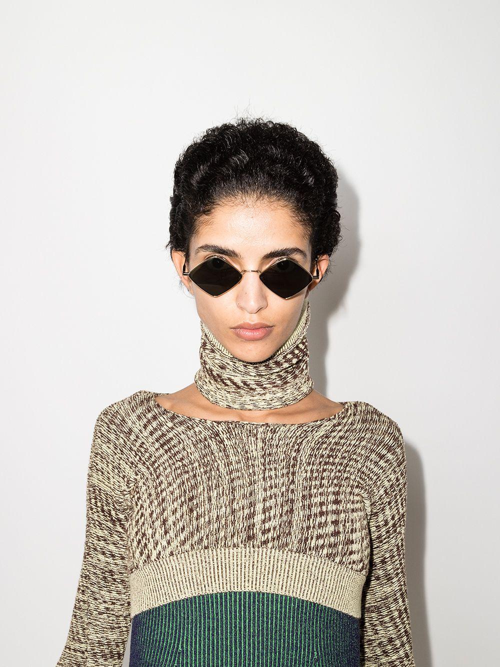 Lisa diamond-frame sunglasses Product Image