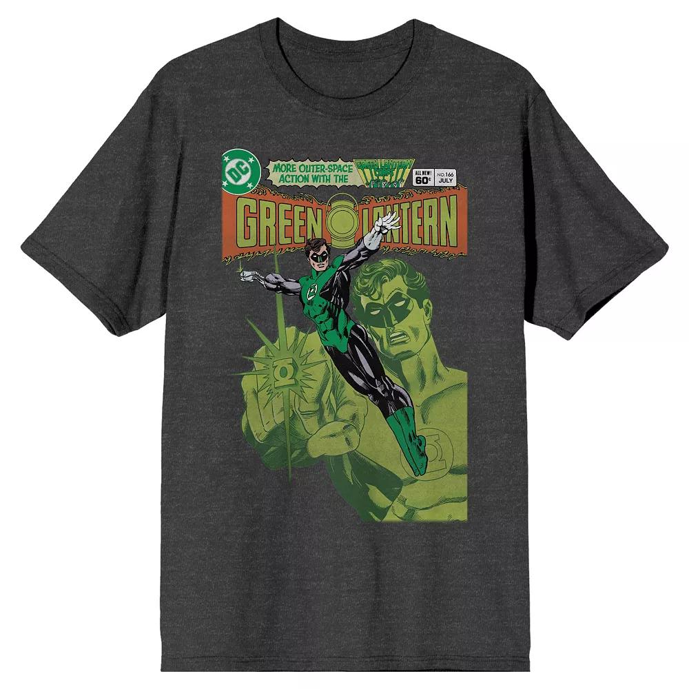 Mens DC Comics Green Lantern Magazine Cover Graphic Tee Product Image