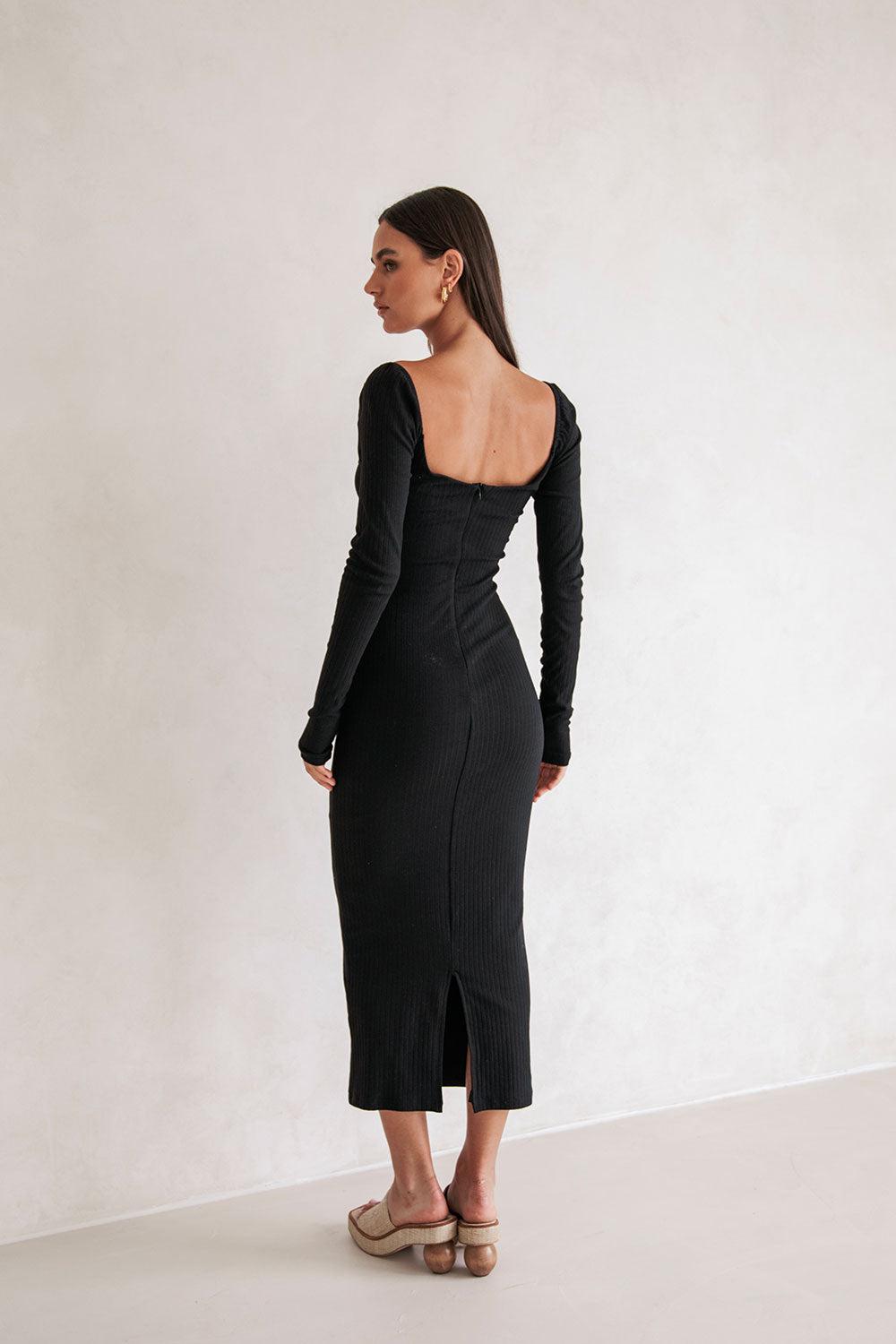 Geneva Dress - Black Product Image