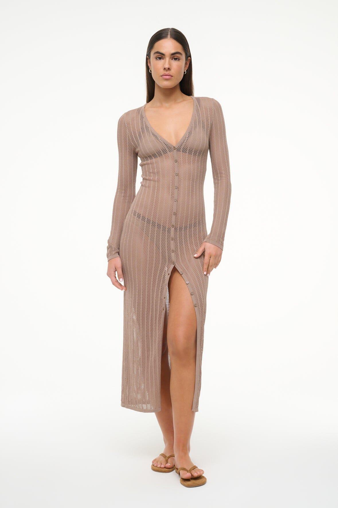 SHOKO COVERUP DRESS | TAUPE Product Image