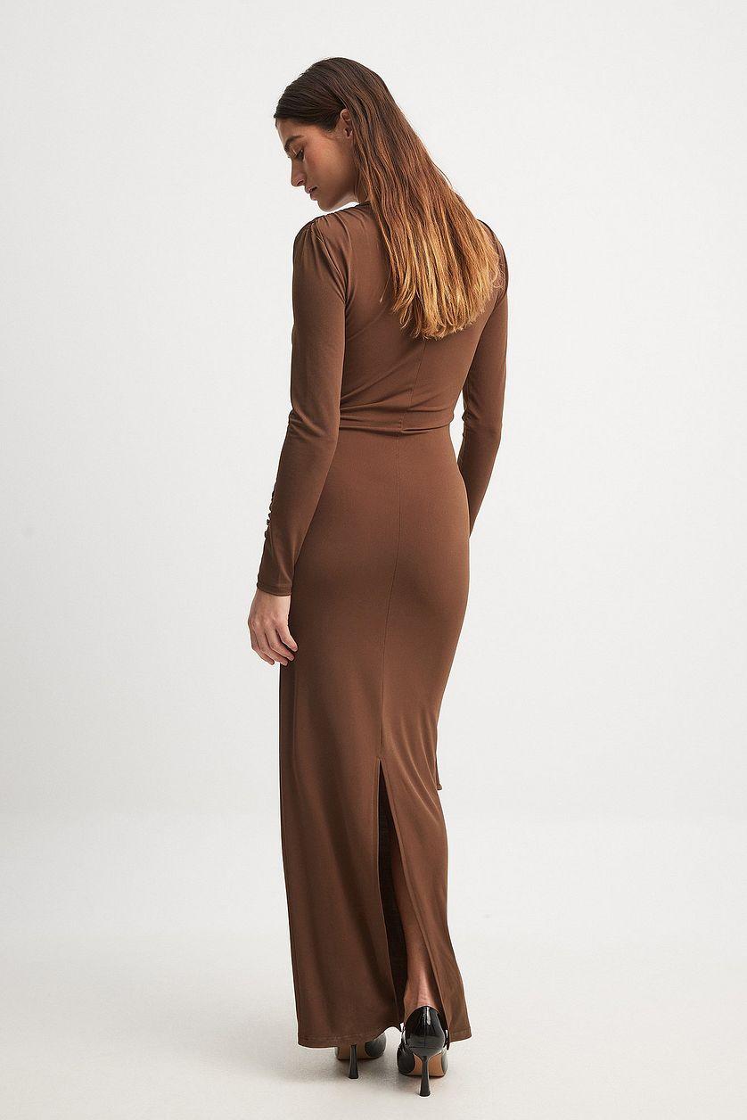 Tie Waist Maxi Dress Product Image