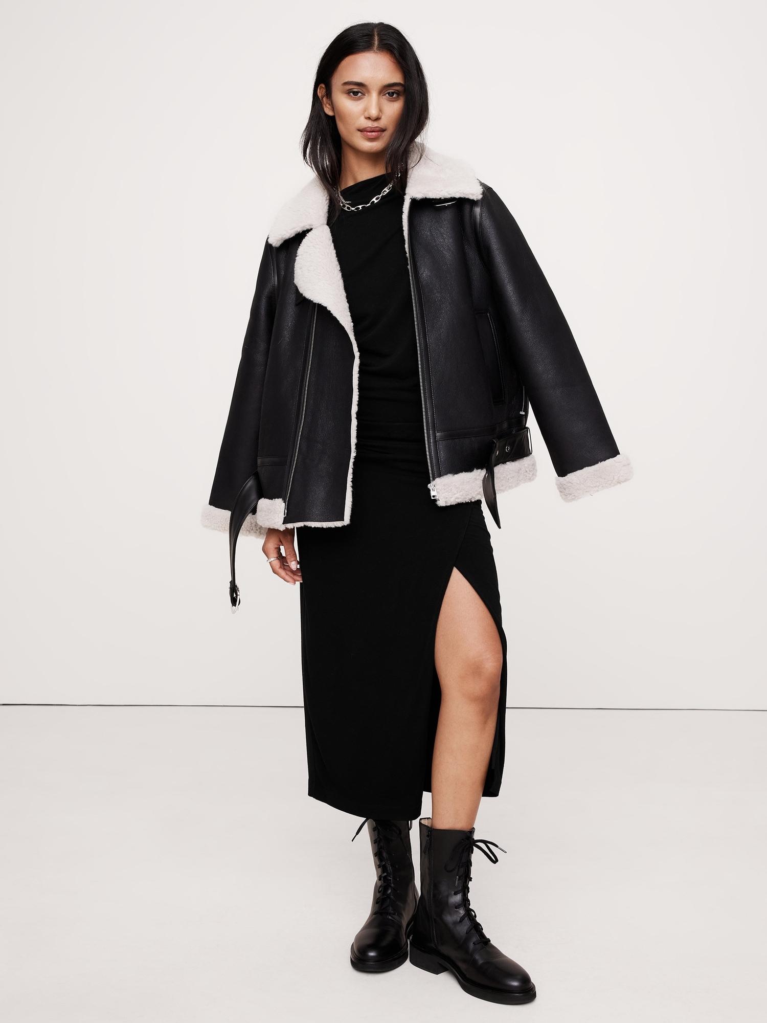 Luxe Wool-Blend Draped Top Product Image