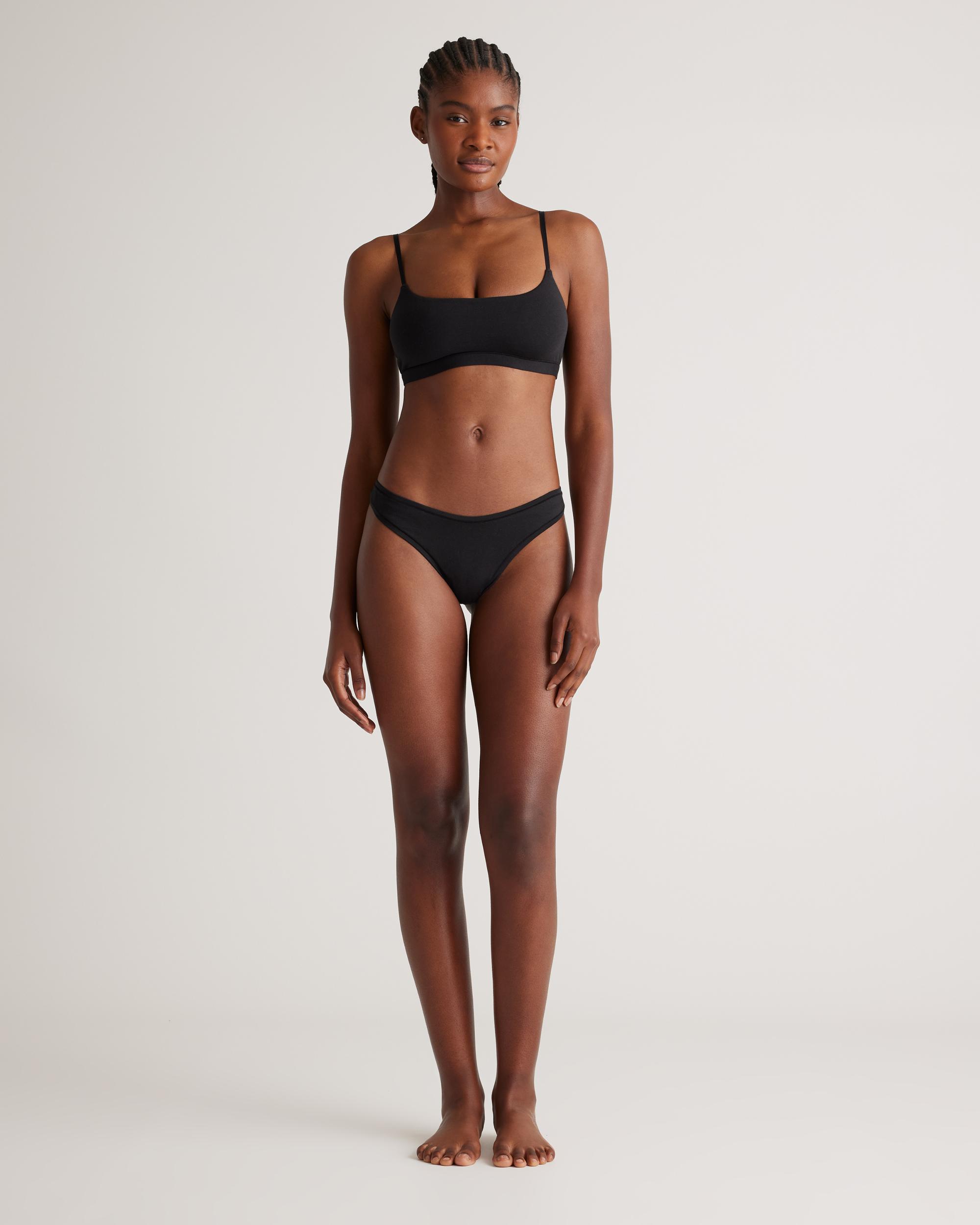 Quince | Women's High-Cut Thong Organic Cotton Product Image