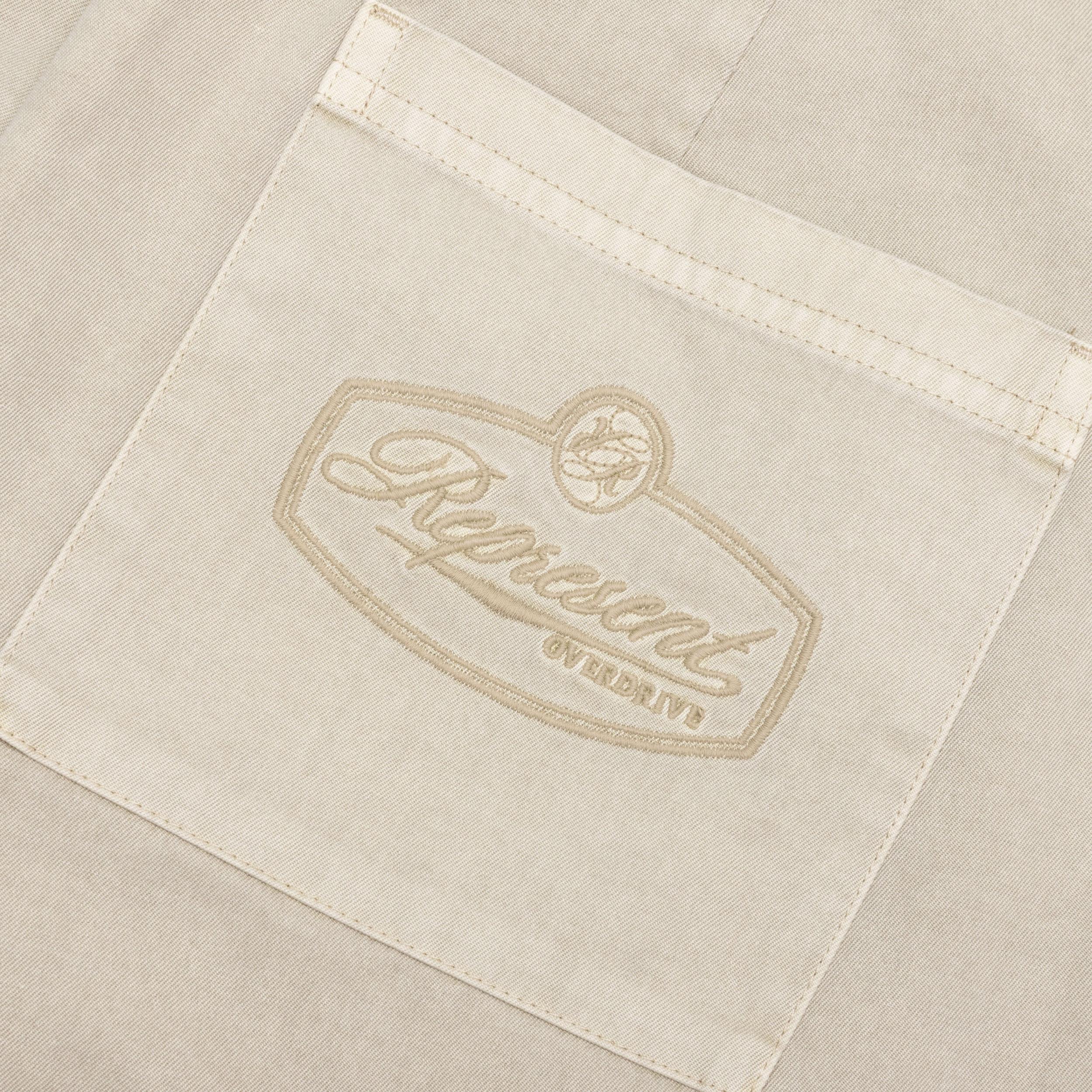 Cotton Tailored Short - Beige Male Product Image