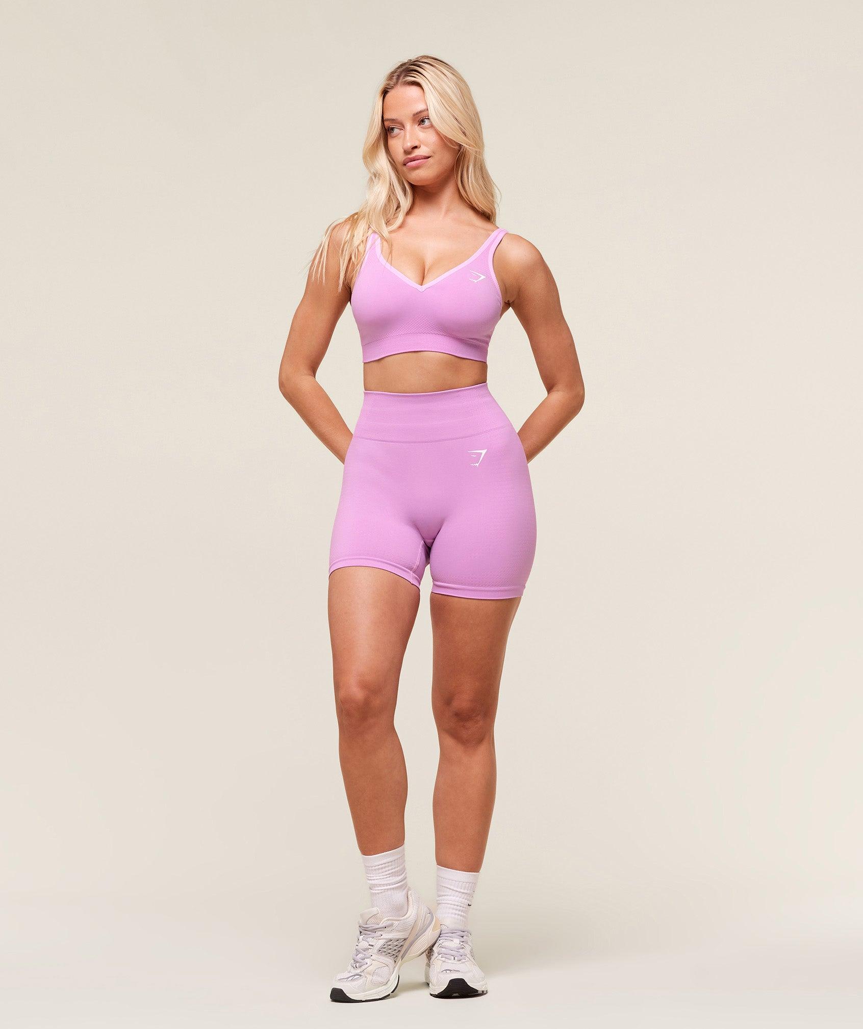 Gymshark Vital Shorts - Sour Pink/Marl Female Product Image